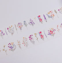 Load image into Gallery viewer, Colourful Wildflower Washi Tape