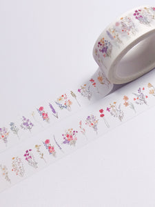 Colourful Wildflower Washi Tape