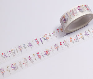 Colourful Wildflower Washi Tape