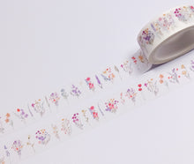 Load image into Gallery viewer, Colourful Wildflower Washi Tape