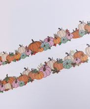 Load image into Gallery viewer, Two strips of Autumn Pumpkin Washi Tape with pumpkins on them by GretelCreates.