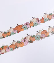 Load image into Gallery viewer, Two strips of Autumn Pumpkin Washi Tape with pumpkins on them by GretelCreates.