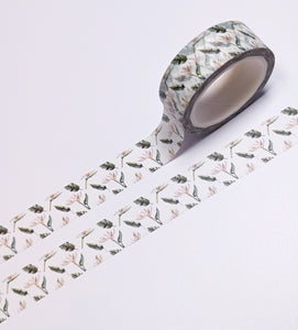 Minimal Bird of Paradise Floral Washi Tape