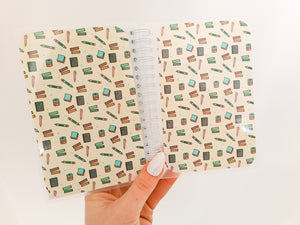 GretelCreates Statiinery Design Coil Bound Reusable Sticker Book