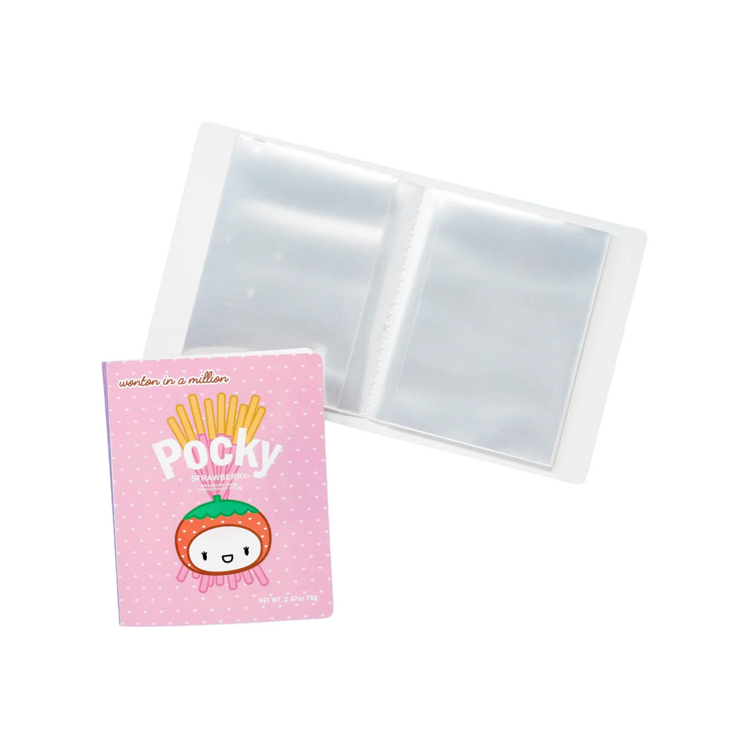 Soy Pocky Pastel Sticker Album  ( One pocket per page, fits quarter sheets) 3.5X4.5