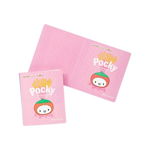 Soy Pocky Pastel Sticker Album  ( One pocket per page, fits quarter sheets) 3.5X4.5" - Wonton in a Million