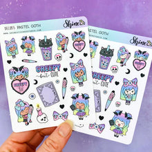 Load image into Gallery viewer, Shine Sticker Studio x  The Angel Shoppe - Pastel Goth Deco Stickers