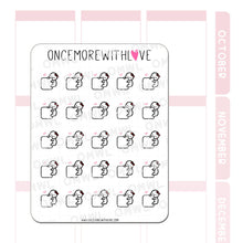 Load image into Gallery viewer, m374 - fill-it-in-yourself blank munchkin date cover sticker sheet