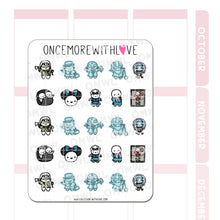 Load image into Gallery viewer, m589 - haunted mansion sticker sheet