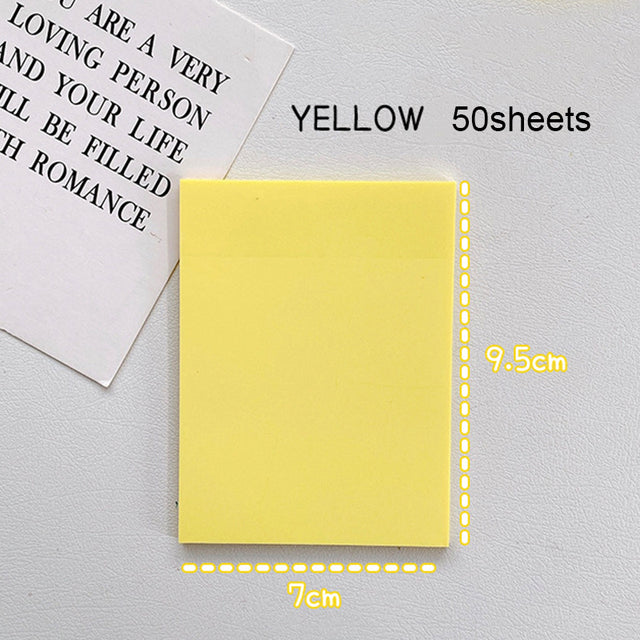 Coloured Transparent Sticky Notes