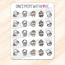 Load image into Gallery viewer, m936 - pumpkin spice latte psl 4.0 munchkin planner stickers