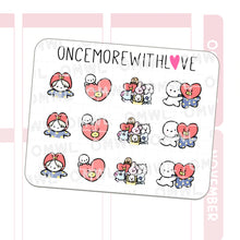 Load image into Gallery viewer, m1242 - mini - bt21 tata - once more with love
