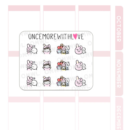 m1243 - mini - bt21 cooky - once more with love
