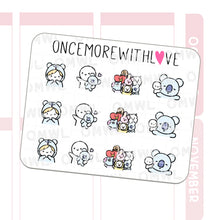 Load image into Gallery viewer, m1244 - mini - bt21 koya - once more with love