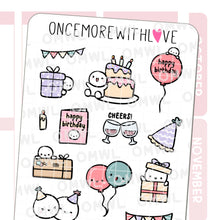 Load image into Gallery viewer, Large Birthday Deco Doodles - Once More With Love - M1315