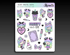 Shine Sticker Studio x  The Angel Shoppe - Pastel Goth Deco Stickers