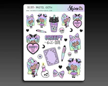 Load image into Gallery viewer, Shine Sticker Studio x  The Angel Shoppe - Pastel Goth Deco Stickers