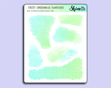 Load image into Gallery viewer, Watercolor Swatches Stickers - Shine Sticker Studio