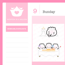 Load image into Gallery viewer, bride tribe - wonton in a million sticker sheet