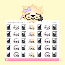 Load image into Gallery viewer, planners ying &amp; yang  - wonton in a million sticker sheet