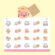 Load image into Gallery viewer, argh - wonton in a million sticker sheet