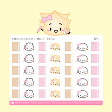 Load image into Gallery viewer, Wonton in a Million Neutral Planners Decorative Sticker Sheet