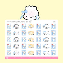 Load image into Gallery viewer, Wonton in a Million Soy Milk Planners Decorative Sticker Sheet
