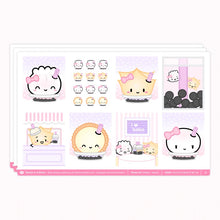 Load image into Gallery viewer, bubble tea 2.0 (standard vertical) weekly sticker kit - wonton in a million