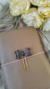 spider web bow planner clip, black bow clip, pumpkin bow planner clip, halloween glitter bow bookmark