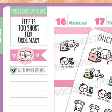 Load image into Gallery viewer, m371 - take my money! super exclusive online shopping munchkin planner stickers
