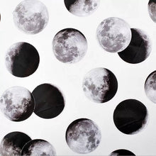 Load image into Gallery viewer, moon phase sticker flakes, lunar phase decorative stickers