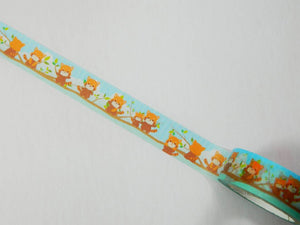 red panda washi tape, kawaii panda decorative tape