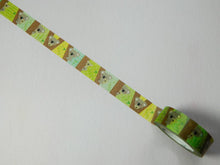 Load image into Gallery viewer, kawaii koala washi tape, cute green koala decorative tape