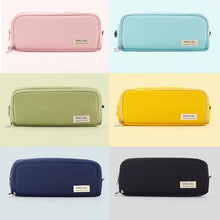 Load image into Gallery viewer, colourful large capacity triple pocket pencil case