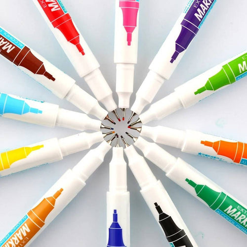 extra fine line permanent markers - various colours