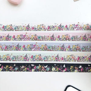 Wildflower 1.0 - Floral Washi Tape FEB RELEASE